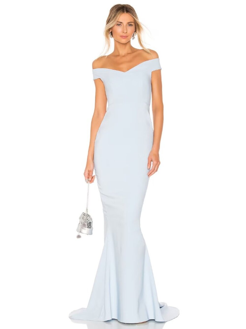 Nookie x REVOLVE Allure Gown in Dusty Blue